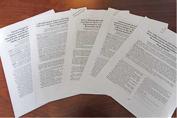 English written research papers regarding the orthognathic surgery
